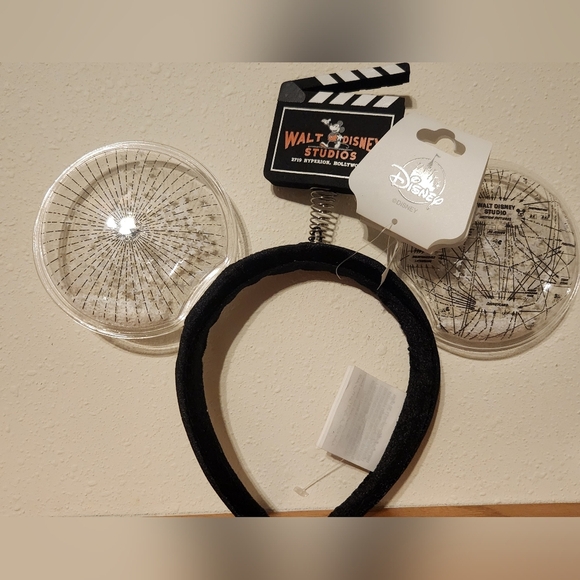 Disney Walt Disney Studios Mickey Mouse Ears Headband NWT - Picture 1 of 8